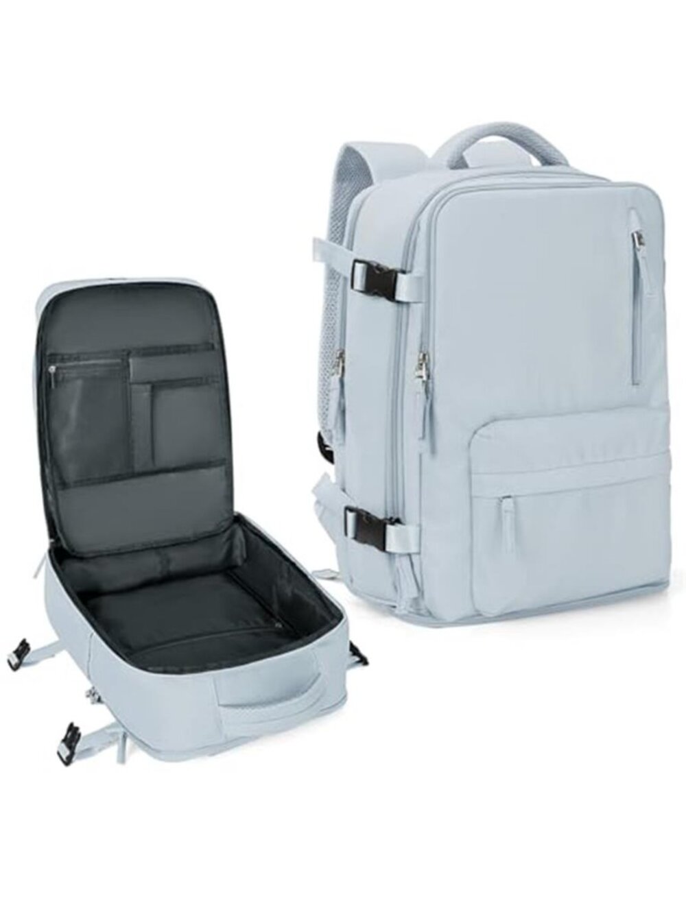 Travel Backpack Carry On Laptop Backpack Shoe Compartment Weekender Bag
